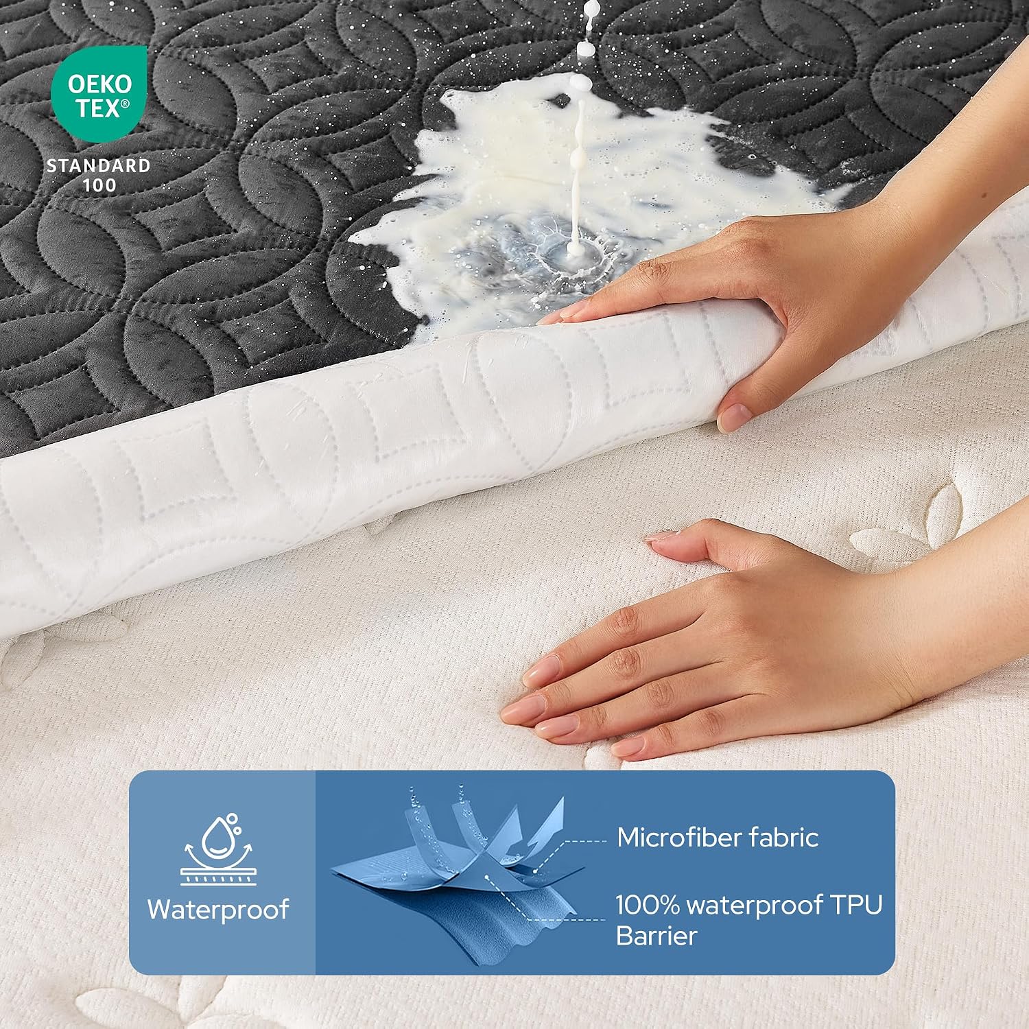 BEDLORE Waterproof Mattress Protector — King view 3