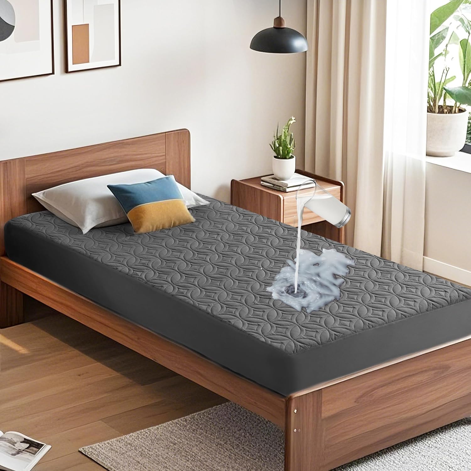 BEDLORE Waterproof Mattress Protector — Twin